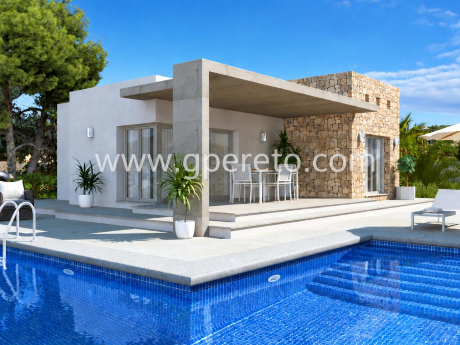 Maison - Villa à vendre  Se trouve dans Tormos Costablanca, Alicante (Espagne). Ref.: PRT-283185